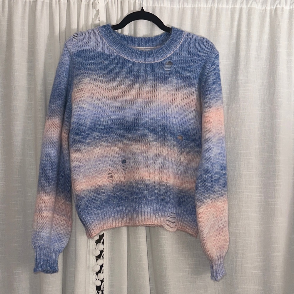 Princess Polly Multicolor Distressed Sweater